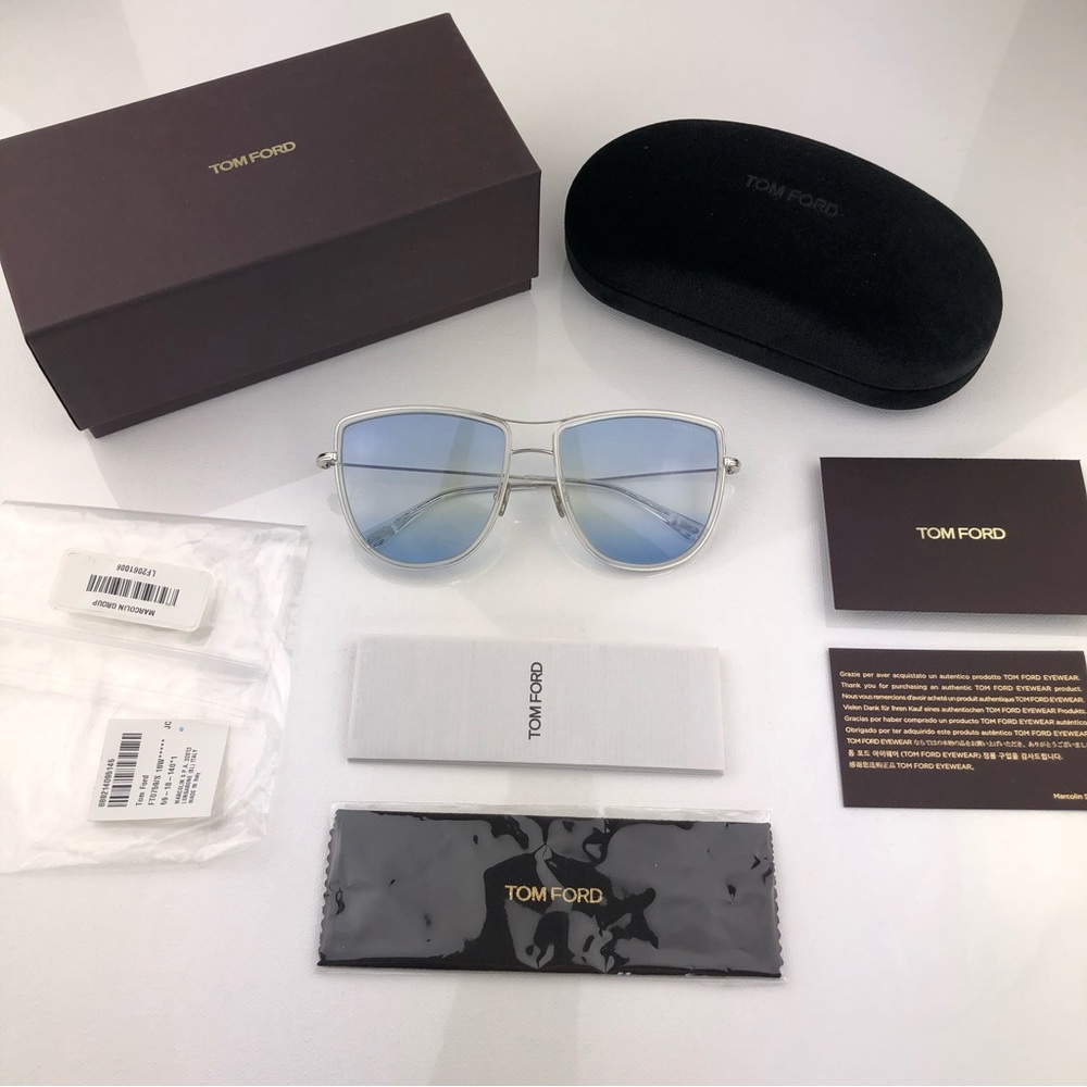 New TOM FORD Tina Sunglasses FT0759 16W - Picture 2 of 16